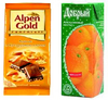 alpen gold (3шт.) и апельсиновый сок добрый (2л.)