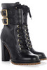 Tory Burch  Lace-up leather boots