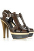 Marni Double platform peep-toe sandals