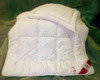 одеялко пуховое (или из искусственного пуха) примерно 100х120