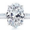 tiffany, oval diamond ring, 3,86 carat