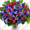 Цветы: каллы, ирисы, герберы, васильки, тюльпаны...