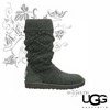 черные вязаные UGG