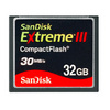 Compact Flash Card SANDISK CF EXTREME III/EXTREME PRO 32GB/16GB/8GB