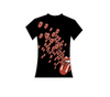 Rolling Stones Tongues Girly T-shirt