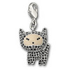 Black Cat Charm Swarovski