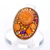 MAGIC HOUR COLLAGE MOD RING amber