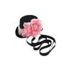 Gothic Lolita Pink Head Mini Hat (Pink)