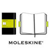 Большая записная книжка Moleskine, "Classic" (нелинованная), Large, черная