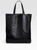 comme des garsons, large Embossed Leather Tote