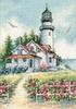 65057 Scenic Lighthouse	(Dimensions)