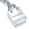 Tiffany Shoppng Bag Key ring