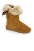 Suede Pull-On Boots