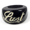 Jessica Kagan Cushman Black Lust Resin Ring