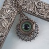 Keeping Watch Over You Pendant by TrashAndTrinkets on Etsy