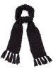 Black Knitted Scatf