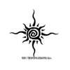 trible sun tatoo