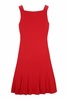 Red Delilah Dropwaist Jersey Dress by Ralph Lauren