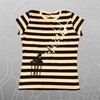 MUSE Girls Striped Piano T-shirt (size: S)