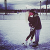 Ice skating