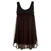 black chiffon babydoll