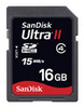 Sandisk  8-16 GB Ultra II SDHC Card