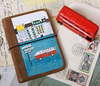 Обложка для паспорта 'Red Bus' - Pich Shop - Креативные подарки и аксессуары, стильные вещицы для путешествий