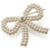 pearl bow brooch