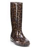 Stuart Weitzman "Puddles" Leopard Rain Boots