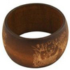 wide wooden bangle