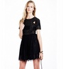 Christopher Kane for Topshop black eyelet dress