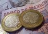 Монета мексиканская 10 песо