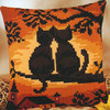 Подушечка Cats by Night Cushion Front