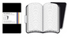 Набор из двух записных книжек "Volant" (в линейку, 2 шт.), Moleskine, Pocket, черная.