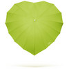 Зелёный Зонт «Сердце»