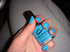 turquoise nail polish