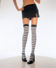 Opaque striped stockings