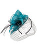 Beads & Veil Mini Top Hat