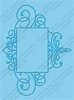 CUTTLEBUG A2 Embossing Folders: FLOURISHED FRAMEItem Number: PC-37-1912