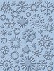 CUTTLEBUG A2 Embossing Folder: SNOWFLAKES Item Number: PC-37-1140