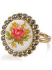 Crystal Cameo Jewellery Boxed Ring
