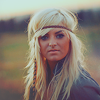 Leather plaited headband