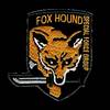 Нашивка на одежду Metal Gear Solid Fox Hound Special Force Group Yellow 10см