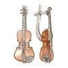 Серьги-скрипки