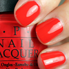 OPI Red My Fortune Cookie