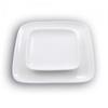 Простые белые тарелки. Например, Ikea или Stokmann
