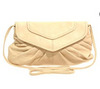 ASOS Washed Leather Panelled Envelope Bag