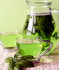 зелёный чай с мятой и (или) шоколадом