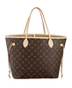 LV neverfull monogram mm