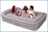 Надувная кровать 66972 INTEX Queen Rising Comfort Bed с эл. насосом (180x241x56см)